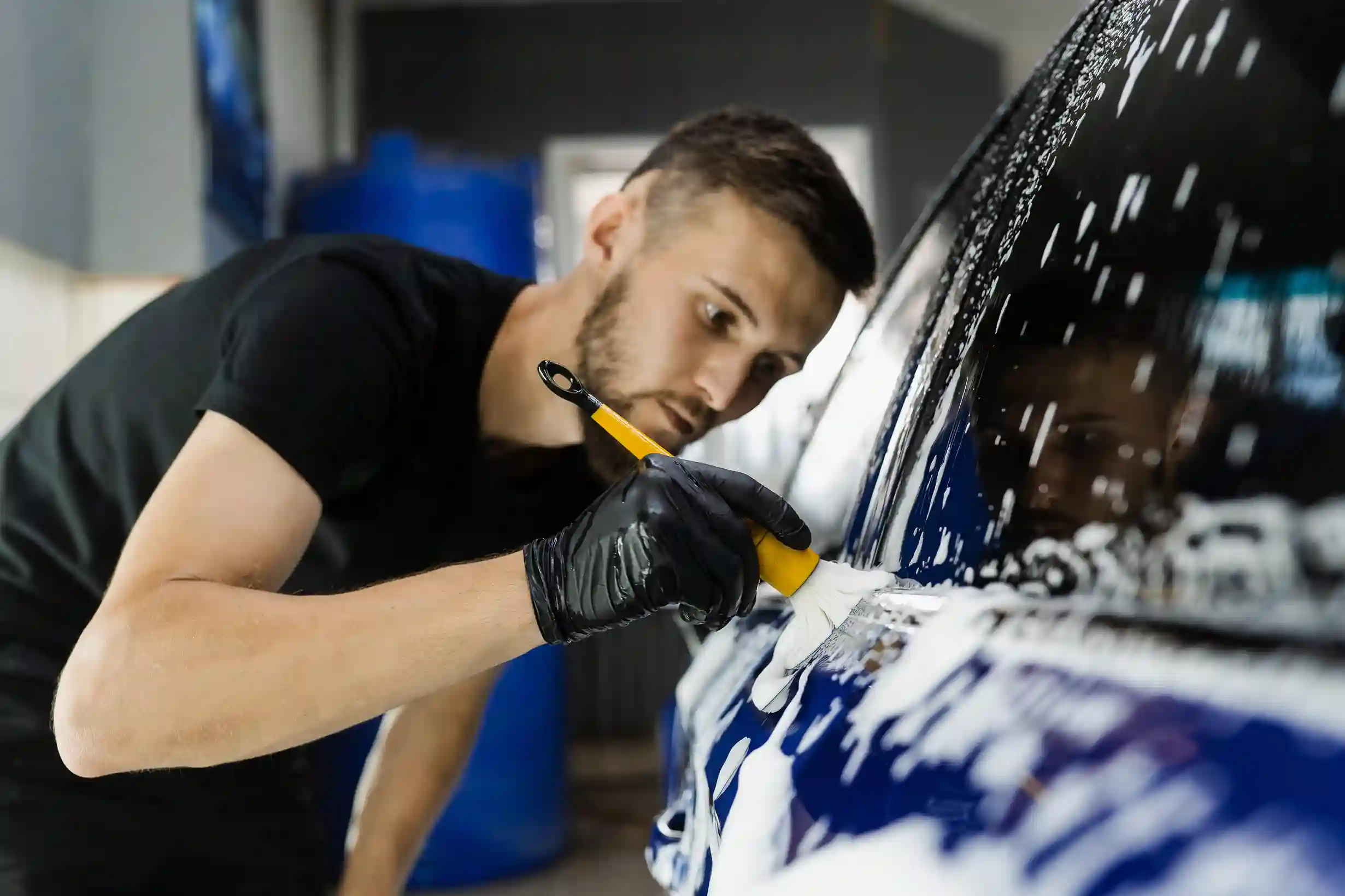 Professional detailing restoration process